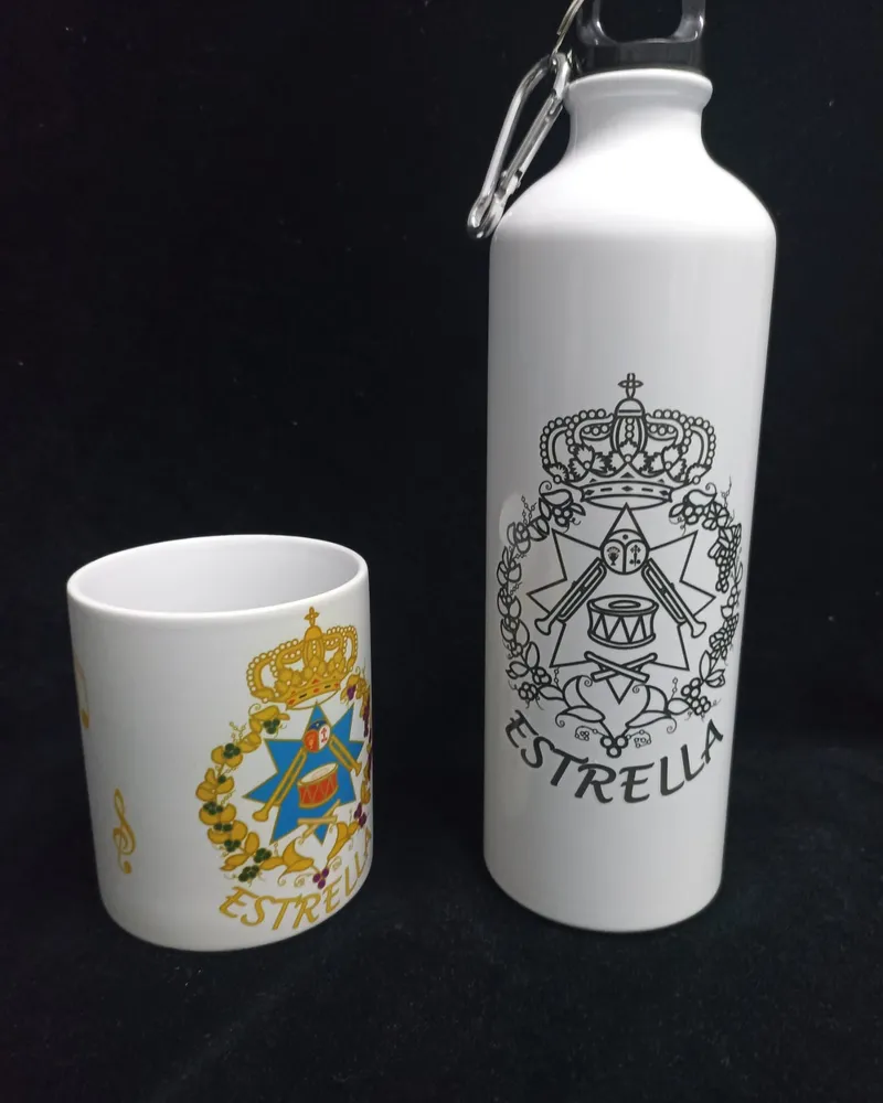 Tazas y botellas personalizadas — ejemplo 13