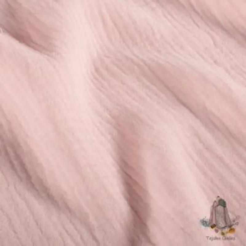 Muestra de tela Rosa Palo