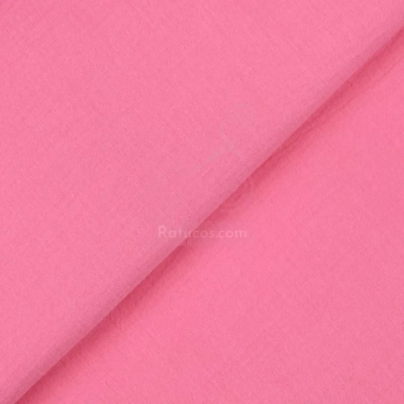 Muestra de tela Doble Gasa Rosa